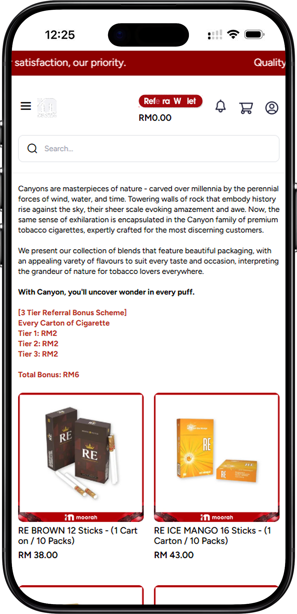 Jelajahi Koleksi Moorah Cigarette